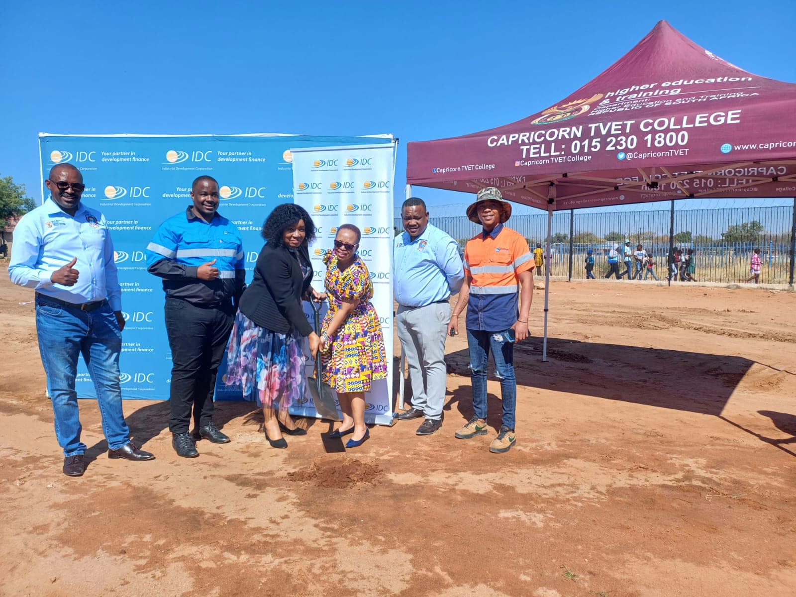 SOD-TURNING CEREMONY FOR THE CONSTRUCTION OF AUTOMATED GREEN HOUSE TUNNEL